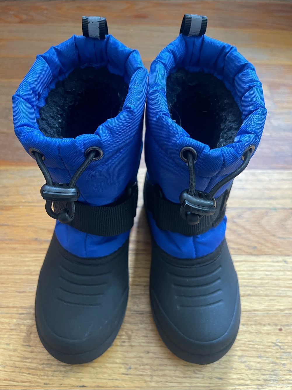 3M Thinsulate Kids Blue and Black Snow Boots